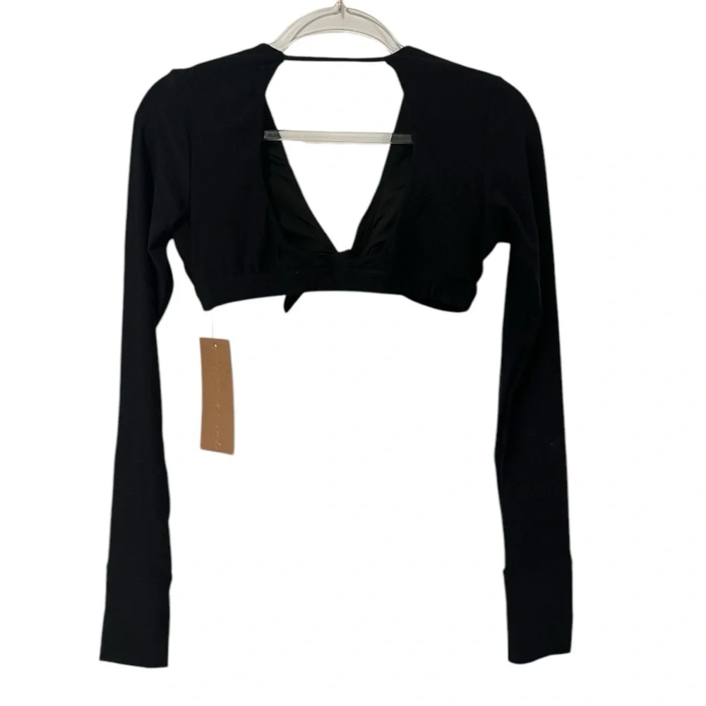 NIYAMA SOL Black Knotty Top Ballet Size Small / Medium